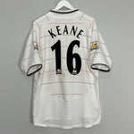 Shop 2003/05 MANCHESTER UNITED KEANE #16 AWAY SHIRT (L) NIKE, classic football shirts, vintage football shirts & retro soccer jerseys at Cult Kits