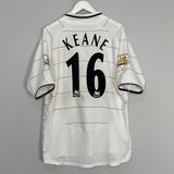 Shop 2003/05 MANCHESTER UNITED KEANE #16 AWAY SHIRT (L) NIKE, classic football shirts, vintage football shirts & retro soccer jerseys at Cult Kits