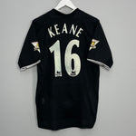 Shop 2003/05 MANCHESTER UNITED KEANE #16 AWAY SHIRT (M) NIKE, classic football shirts, vintage football shirts & retro soccer jerseys at Cult Kits