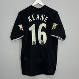 Shop 2003/05 MANCHESTER UNITED KEANE #16 AWAY SHIRT (M) NIKE, classic football shirts, vintage football shirts & retro soccer jerseys at Cult Kits