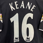 Shop 2003/05 MANCHESTER UNITED KEANE #16 AWAY SHIRT (M) NIKE, classic football shirts, vintage football shirts & retro soccer jerseys at Cult Kits