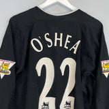 2003/05 MANCHESTER UNITED O'SHEA 22 L/S HOME SHIRT (XL) NIKE - Cult Kits - XL - Buy Vintage Football Shirts, Authentic Retro Football Shirts For Sale, Classic Football Shirts & Soccer Jersey