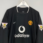 2003/05 MANCHESTER UNITED O'SHEA 22 L/S HOME SHIRT (XL) NIKE - Cult Kits - XL - Buy Vintage Football Shirts, Authentic Retro Football Shirts For Sale, Classic Football Shirts & Soccer Jersey