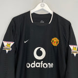 2003/05 MANCHESTER UNITED O'SHEA 22 L/S HOME SHIRT (XL) NIKE - Cult Kits - XL - Buy Vintage Football Shirts, Authentic Retro Football Shirts For Sale, Classic Football Shirts & Soccer Jersey