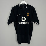 Shop 2003/05 MANCHESTER UNITED RONALDO #7 AWAY SHIRT (L) NIKE, classic football shirts, vintage football shirts & retro soccer jerseys at Cult Kits