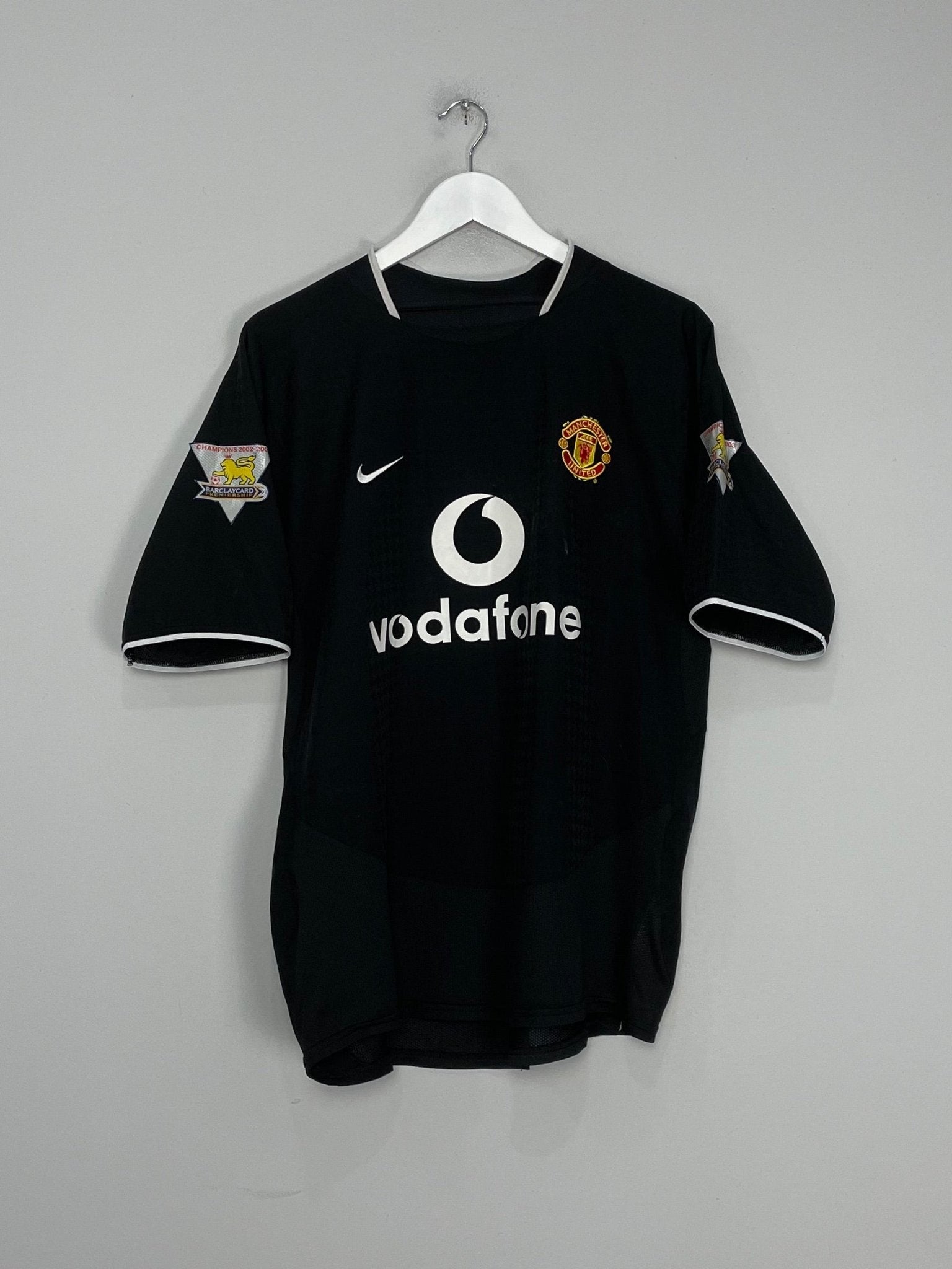 Shop 2003/05 MANCHESTER UNITED RONALDO #7 AWAY SHIRT (L) NIKE, classic football shirts, vintage football shirts & retro soccer jerseys at Cult Kits