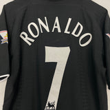 Shop 2003/05 MANCHESTER UNITED RONALDO #7 AWAY SHIRT (L) NIKE, classic football shirts, vintage football shirts & retro soccer jerseys at Cult Kits
