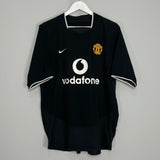 Shop 2003/05 MANCHESTER UNITED RONALDO #7 AWAY SHIRT (L) NIKE, classic football shirts, vintage football shirts & retro soccer jerseys at Cult Kits