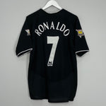 Shop 2003/05 MANCHESTER UNITED RONALDO #7 AWAY SHIRT (L) NIKE, classic football shirts, vintage football shirts & retro soccer jerseys at Cult Kits