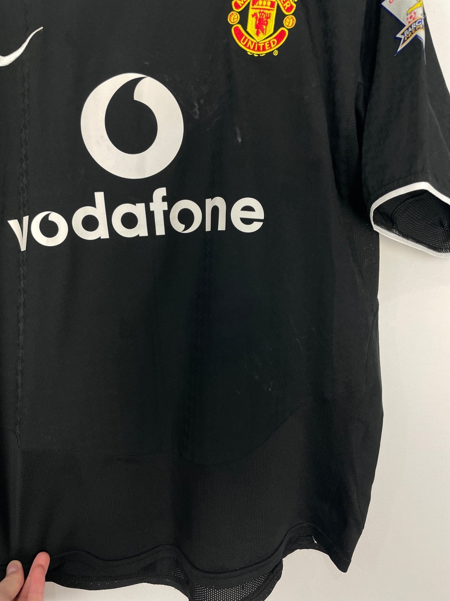 Shop 2003/05 MANCHESTER UNITED RONALDO #7 AWAY SHIRT (L) NIKE, classic football shirts, vintage football shirts & retro soccer jerseys at Cult Kits