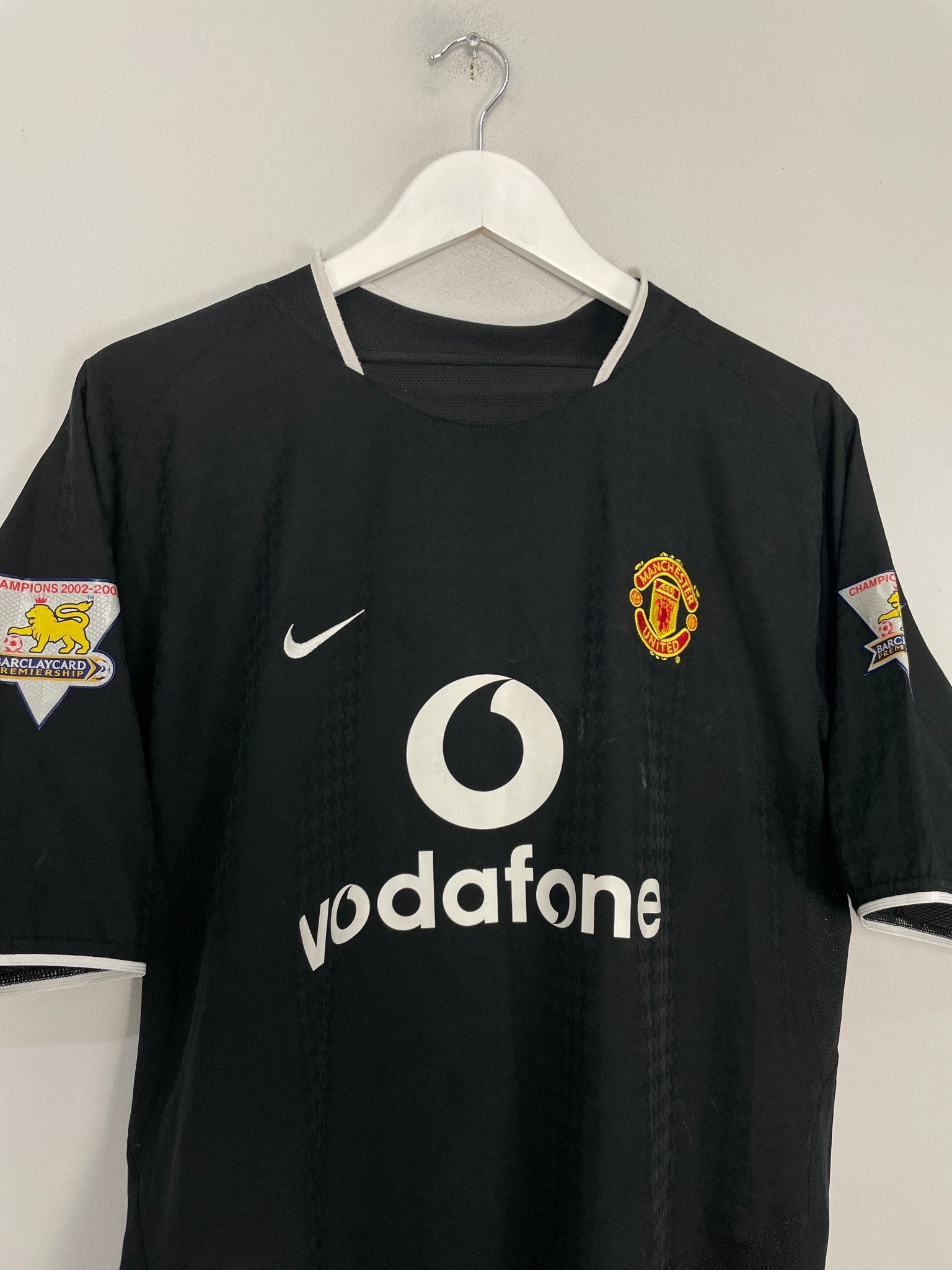 Shop 2003/05 MANCHESTER UNITED RONALDO #7 AWAY SHIRT (L) NIKE, classic football shirts, vintage football shirts & retro soccer jerseys at Cult Kits