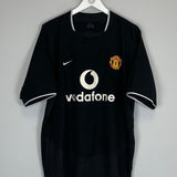 2003/05 MANCHESTER UNITED RONALDO 7 AWAY SHIRT (XL) NIKE - Cult Kits - XL - Buy Vintage Football Shirts, Authentic Retro Football Shirts For Sale, Classic Football Shirts & Soccer Jersey