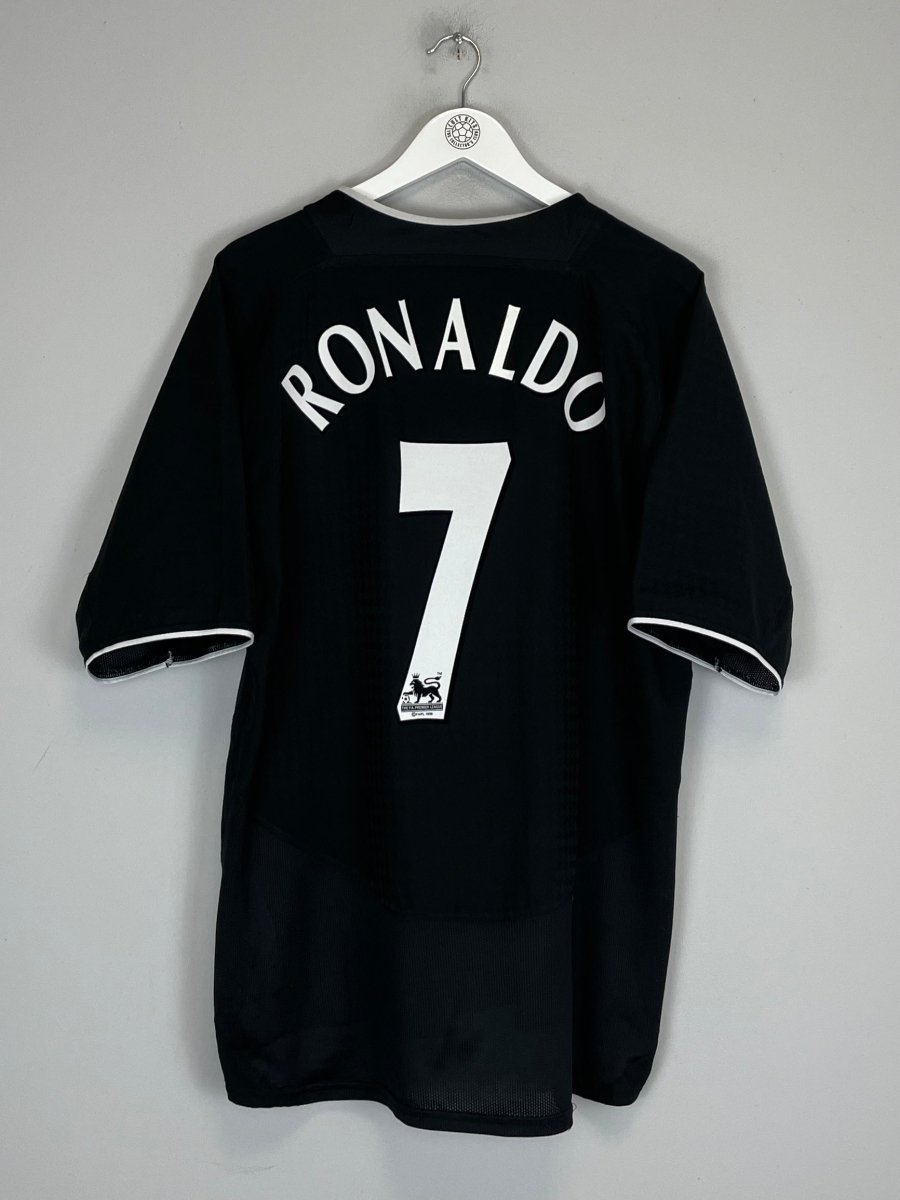 2003/05 MANCHESTER UNITED RONALDO 7 AWAY SHIRT (XL) NIKE - Cult Kits - XL - Buy Vintage Football Shirts, Authentic Retro Football Shirts For Sale, Classic Football Shirts & Soccer Jersey