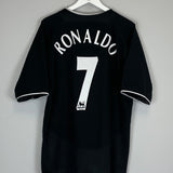 2003/05 MANCHESTER UNITED RONALDO 7 AWAY SHIRT (XL) NIKE - Cult Kits - XL - Buy Vintage Football Shirts, Authentic Retro Football Shirts For Sale, Classic Football Shirts & Soccer Jersey