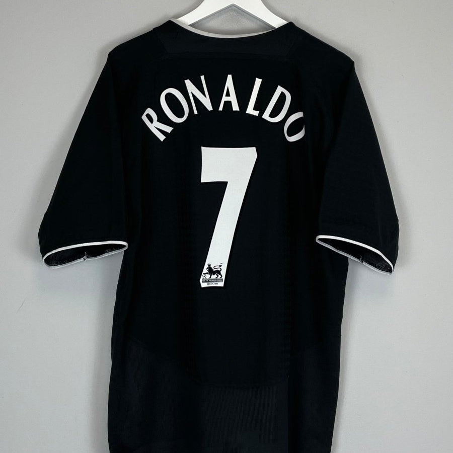 2003/05 MANCHESTER UNITED RONALDO 7 AWAY SHIRT (XL) NIKE - Cult Kits - XL - Buy Vintage Football Shirts, Authentic Retro Football Shirts For Sale, Classic Football Shirts & Soccer Jersey