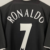 Shop 2003/05 MANCHESTER UNITED RONALDO #7 AWAY SHIRT (XL) NIKE, classic football shirts, vintage football shirts & retro soccer jerseys at Cult Kits