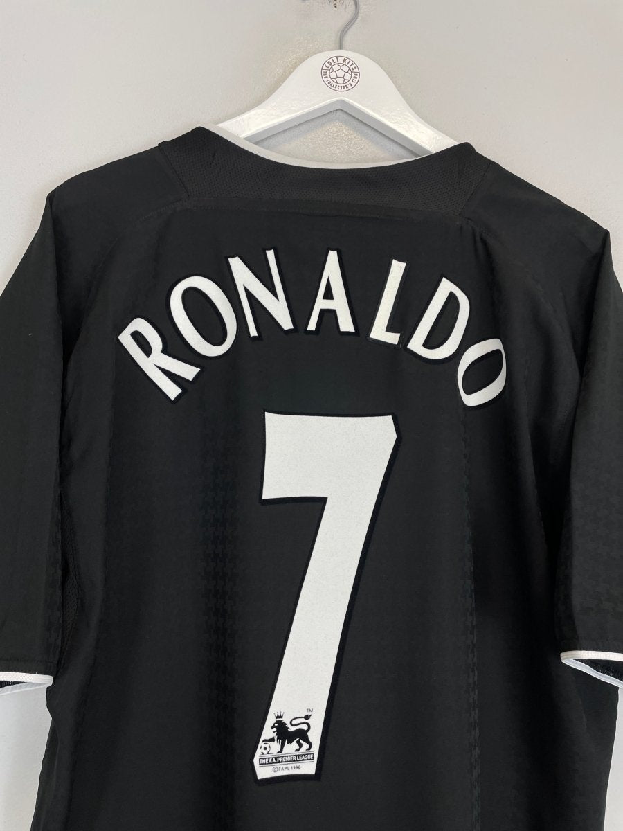 2003/05 MANCHESTER UNITED RONALDO 7 AWAY SHIRT (XL) NIKE - Cult Kits - XL - Buy Vintage Football Shirts, Authentic Retro Football Shirts For Sale, Classic Football Shirts & Soccer Jersey