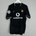 Shop 2003/05 MANCHESTER UNITED RONALDO #7 C/L AWAY SHIRT (M) NIKE, classic football shirts, vintage football shirts & retro soccer jerseys at Cult Kits