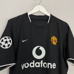 Shop 2003/05 MANCHESTER UNITED RONALDO #7 C/L AWAY SHIRT (M) NIKE, classic football shirts, vintage football shirts & retro soccer jerseys at Cult Kits