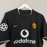 Shop 2003/05 MANCHESTER UNITED RONALDO #7 C/L AWAY SHIRT (M) NIKE, classic football shirts, vintage football shirts & retro soccer jerseys at Cult Kits