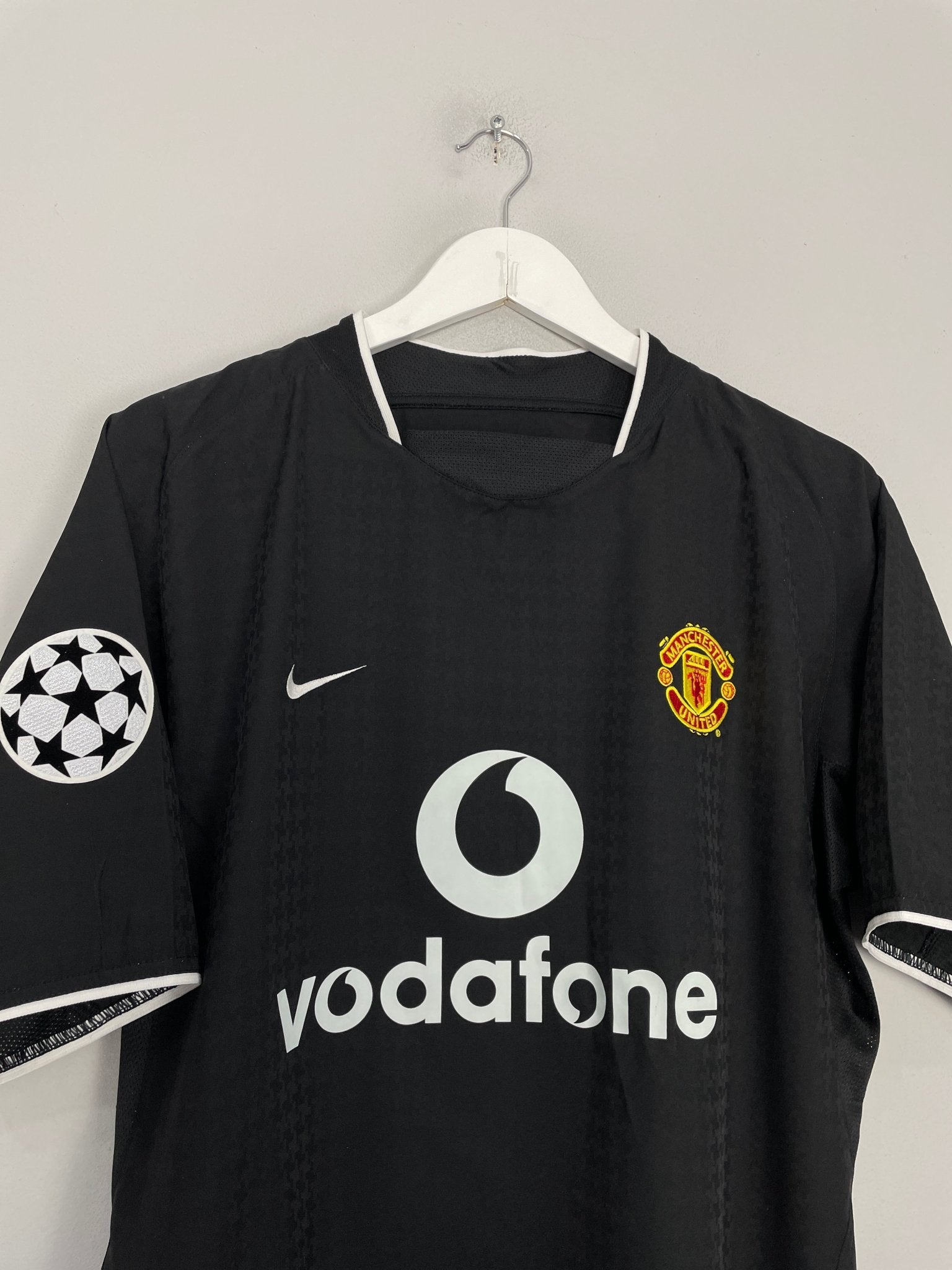 Shop 2003/05 MANCHESTER UNITED RONALDO #7 C/L AWAY SHIRT (M) NIKE, classic football shirts, vintage football shirts & retro soccer jerseys at Cult Kits
