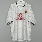 Shop 2003/05 MANCHESTER UNITED RONALDO #7 THIRD SHIRT (XL) NIKE, classic football shirts, vintage football shirts & retro soccer jerseys at Cult Kits