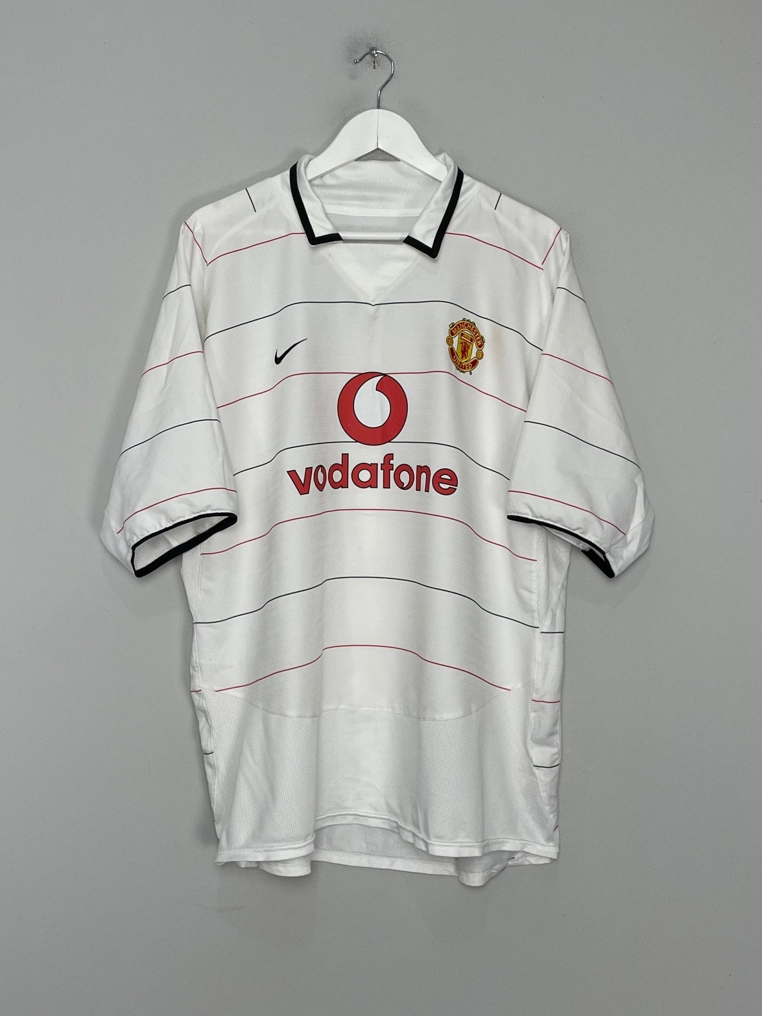 Shop 2003/05 MANCHESTER UNITED RONALDO #7 THIRD SHIRT (XL) NIKE, classic football shirts, vintage football shirts & retro soccer jerseys at Cult Kits