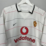 Shop 2003/05 MANCHESTER UNITED RONALDO #7 THIRD SHIRT (XL) NIKE, classic football shirts, vintage football shirts & retro soccer jerseys at Cult Kits