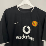 Shop 2003/05 MANCHESTER UNITED ROONEY #8 AWAY SHIRT (L) NIKE, classic football shirts, vintage football shirts & retro soccer jerseys at Cult Kits