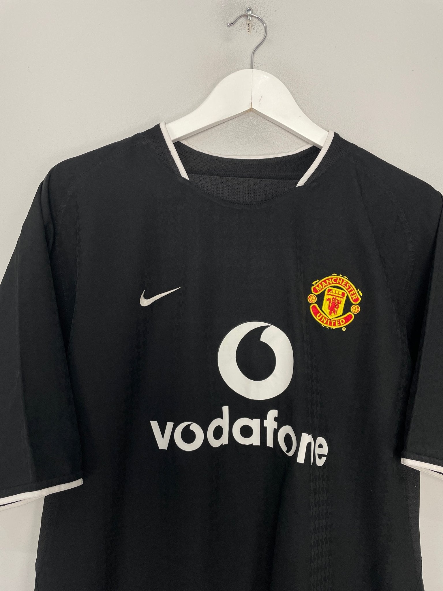 Shop 2003/05 MANCHESTER UNITED ROONEY #8 AWAY SHIRT (L) NIKE, classic football shirts, vintage football shirts & retro soccer jerseys at Cult Kits