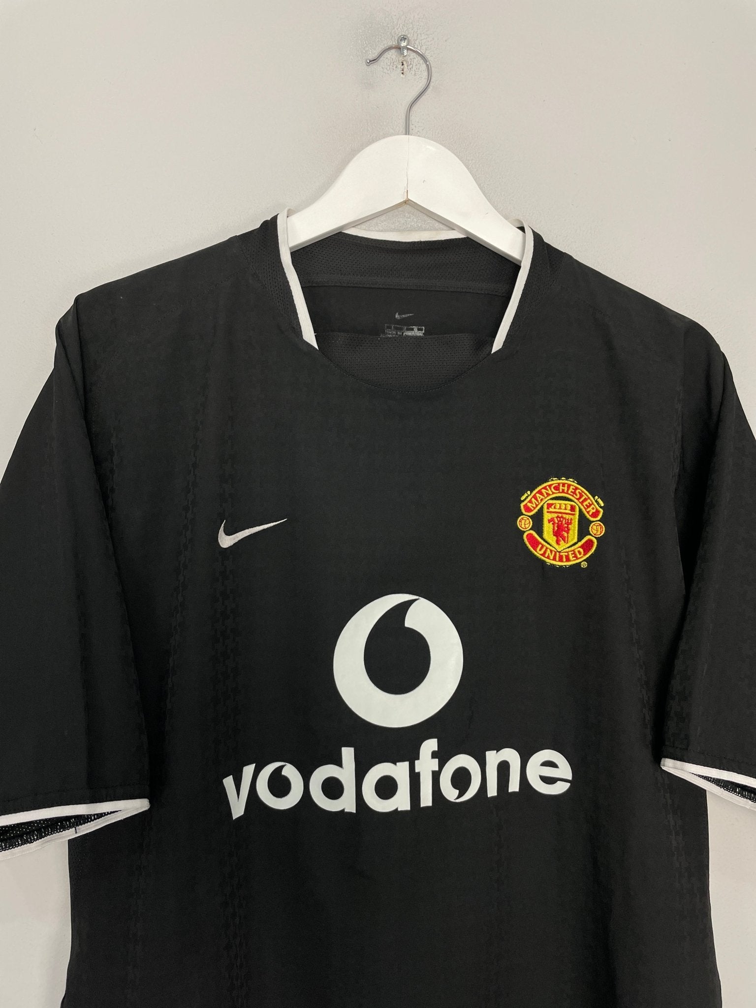 Shop 2003/05 MANCHESTER UNITED ROONEY #8 AWAY SHIRT (L) NIKE, classic football shirts, vintage football shirts & retro soccer jerseys at Cult Kits