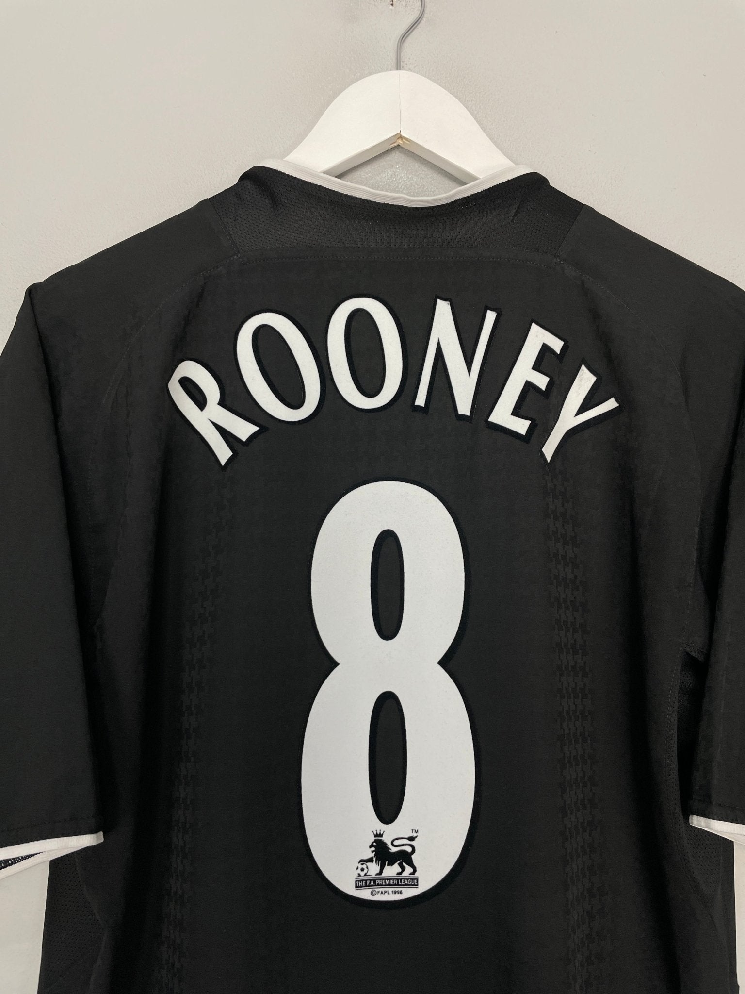 Shop 2003/05 MANCHESTER UNITED ROONEY #8 AWAY SHIRT (L) NIKE, classic football shirts, vintage football shirts & retro soccer jerseys at Cult Kits