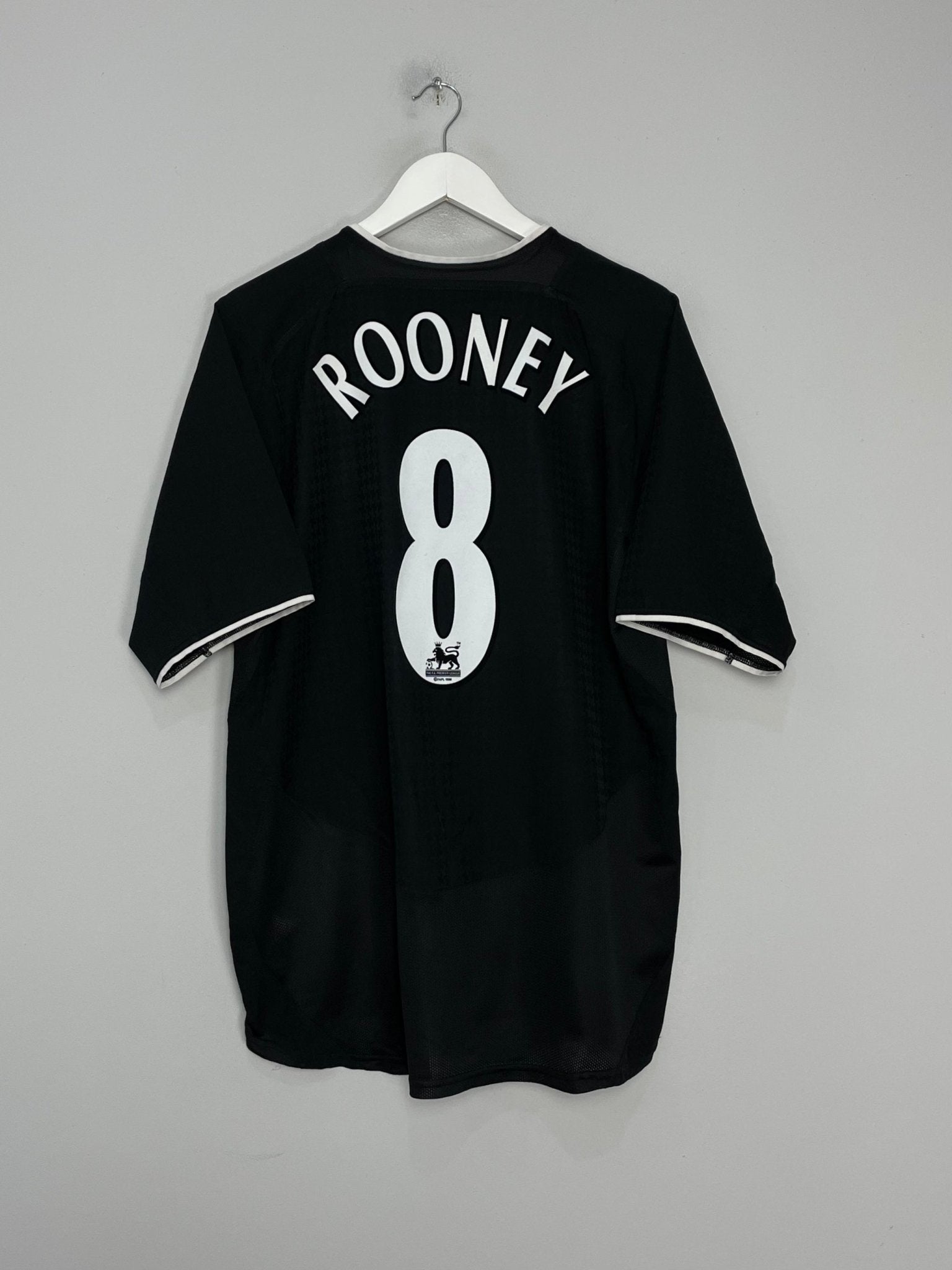 Shop 2003/05 MANCHESTER UNITED ROONEY #8 AWAY SHIRT (L) NIKE, classic football shirts, vintage football shirts & retro soccer jerseys at Cult Kits