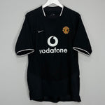Shop 2003/05 MANCHESTER UNITED ROONEY #8 AWAY SHIRT (L) NIKE, classic football shirts, vintage football shirts & retro soccer jerseys at Cult Kits
