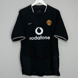 Shop 2003/05 MANCHESTER UNITED ROONEY #8 AWAY SHIRT (L) NIKE, classic football shirts, vintage football shirts & retro soccer jerseys at Cult Kits