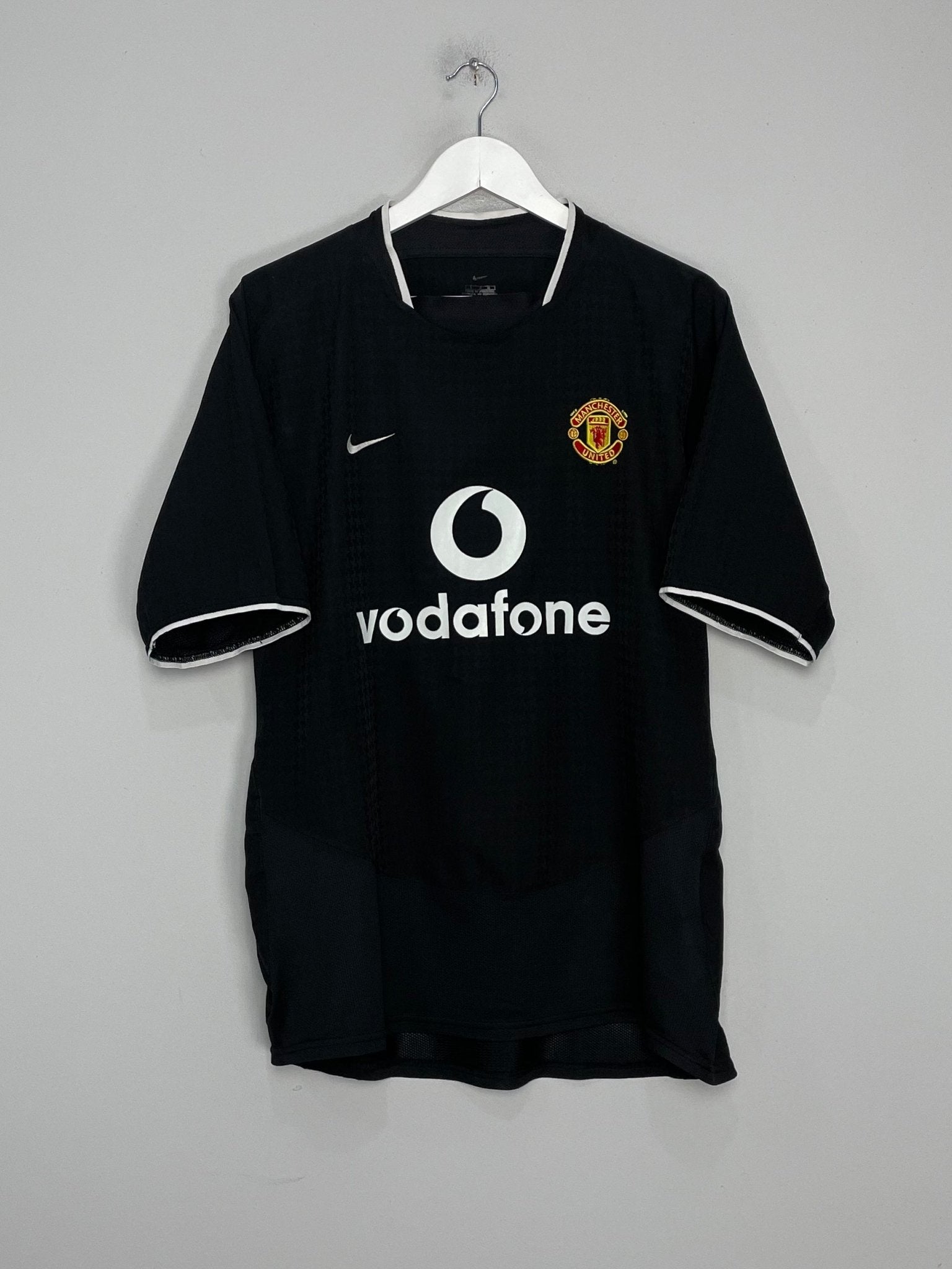 Shop 2003/05 MANCHESTER UNITED ROONEY #8 AWAY SHIRT (L) NIKE, classic football shirts, vintage football shirts & retro soccer jerseys at Cult Kits