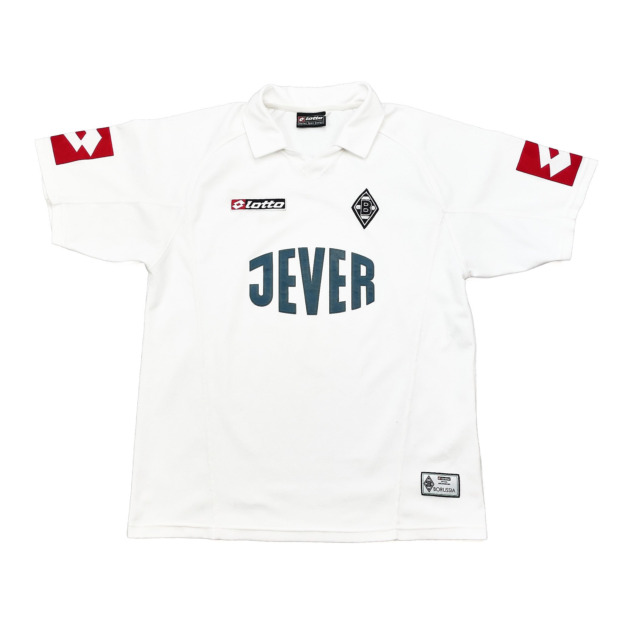 Buy 2003/05 Monchengladbach Home Shirt (L) Lotto ~ Free worldwide shipping available ~ Authentic Vintage Football Shirts from Cult Kits