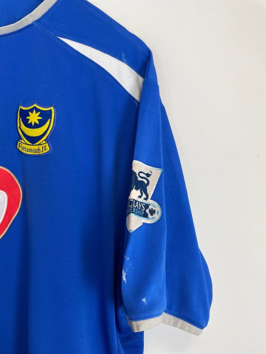 2003/05 PORTSMOUTH STEFANOVIC 3 HOME SHIRT (S) OM - Cult Kits - Small - Buy Vintage Football Shirts, Authentic Retro Football Shirts For Sale, Classic Football Shirts & Soccer Jersey