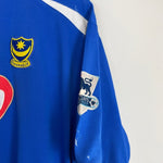2003/05 PORTSMOUTH STEFANOVIC 3 HOME SHIRT (S) OM - Cult Kits - Small - Buy Vintage Football Shirts, Authentic Retro Football Shirts For Sale, Classic Football Shirts & Soccer Jersey