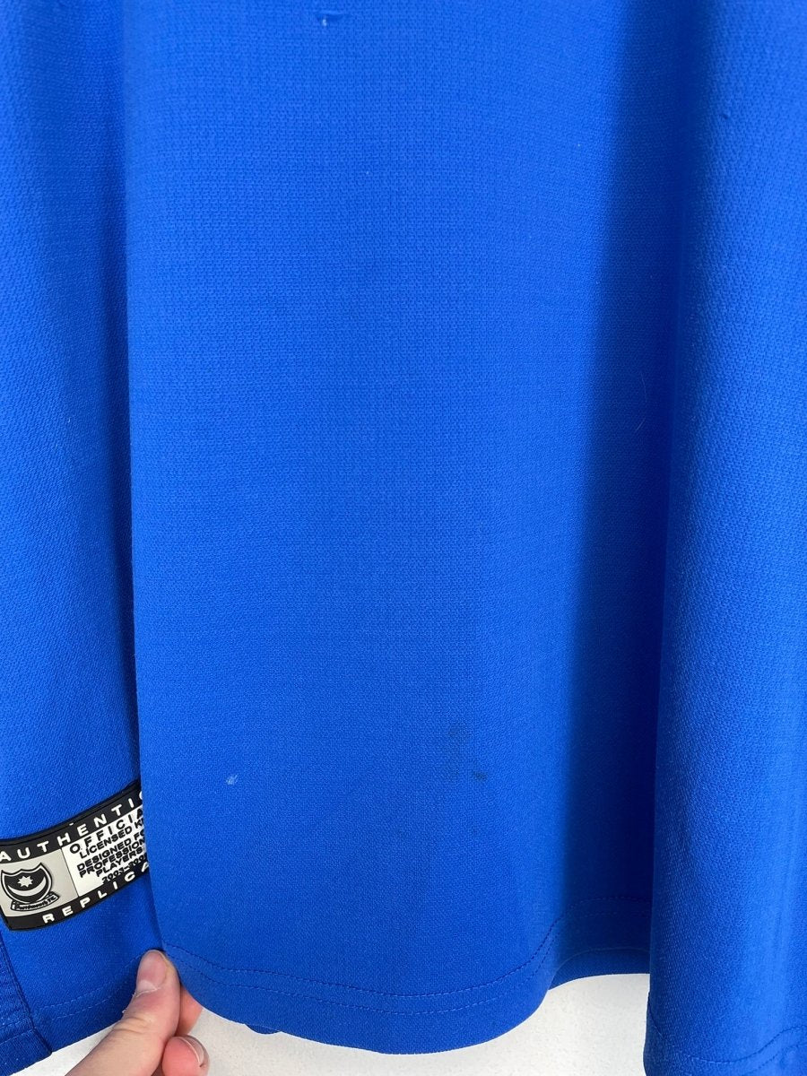 2003/05 PORTSMOUTH STEFANOVIC 3 HOME SHIRT (S) OM - Cult Kits - Small - Buy Vintage Football Shirts, Authentic Retro Football Shirts For Sale, Classic Football Shirts & Soccer Jersey