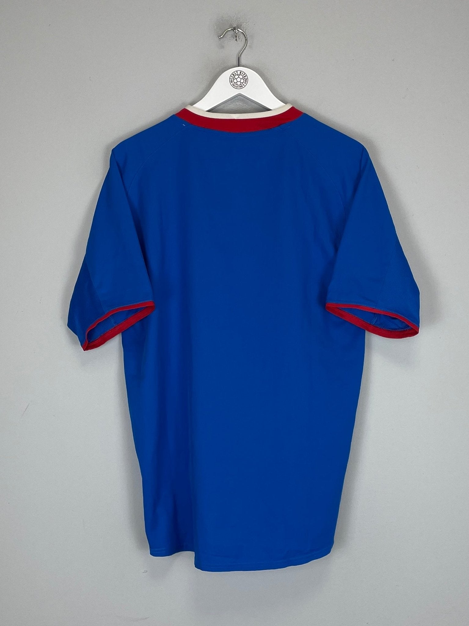 Shop 2003/05 RANGERS HOME SHIRT (M) NIKE, classic football shirts, vintage football shirts & retro soccer jerseys at Cult Kits