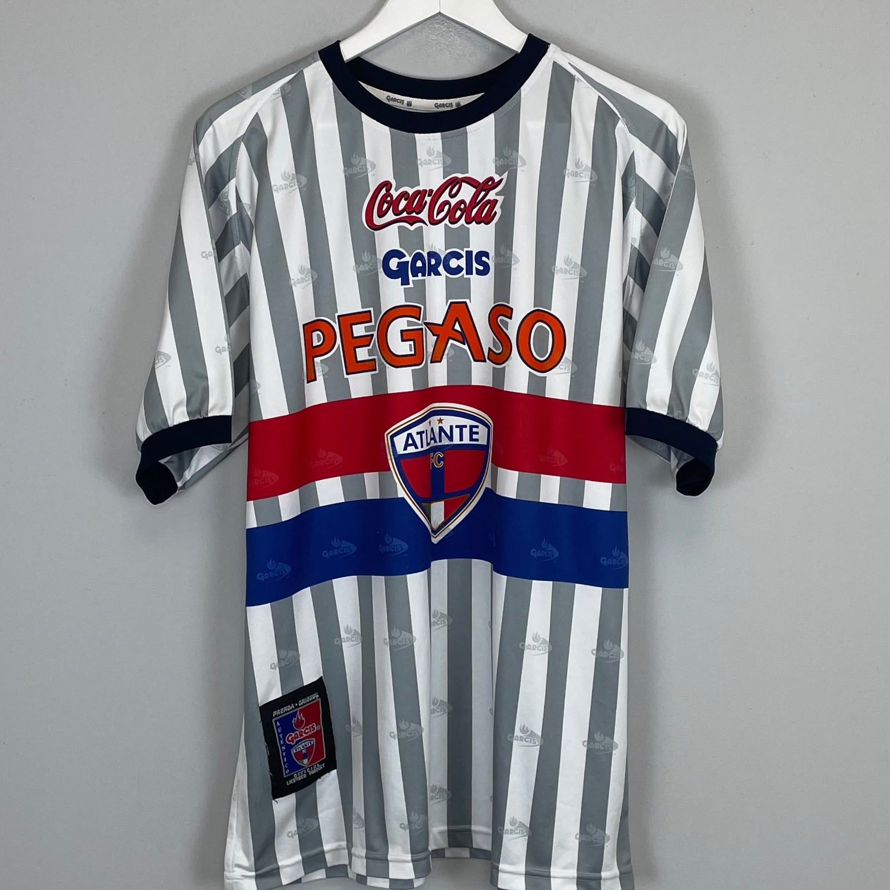 Shop 2003/04 ATLANTE AWAY SHIRT (XL) GARCIS, classic football shirts, vintage football shirts & retro soccer jerseys at Cult Kits