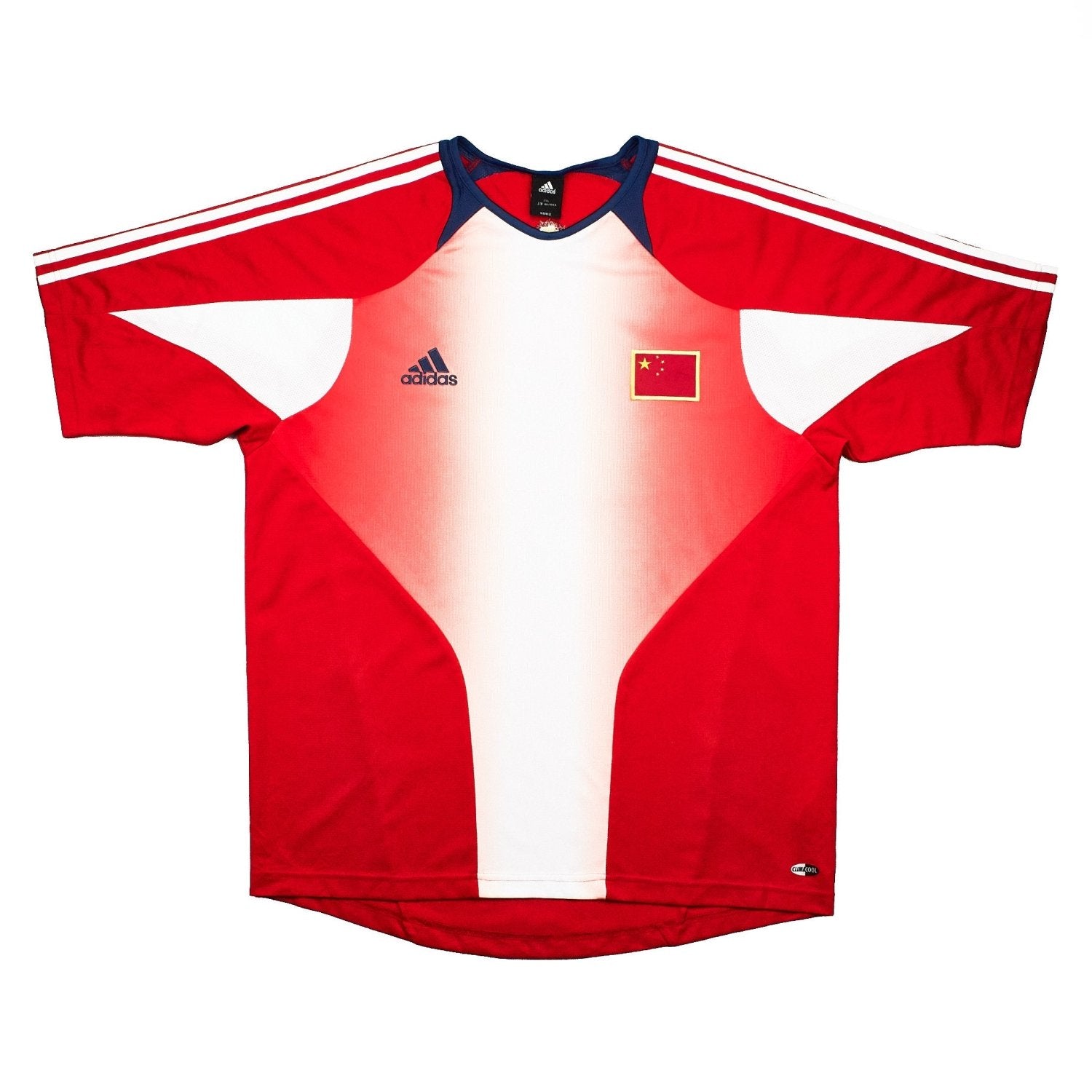 Buy 2004 China Training Shirt (XXL) Adidas ~ Free worldwide shipping ~ Authentic Vintage Football Shirts from Cult Kits