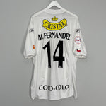 Shop 2004 COLO COLO M.FERNANDEZ #14 HOME SHIRT (L) REEBOK, classic football shirts, vintage football shirts & retro soccer jerseys at Cult Kits