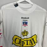Shop 2004 COLO COLO M.FERNANDEZ #14 HOME SHIRT (L) REEBOK, classic football shirts, vintage football shirts & retro soccer jerseys at Cult Kits