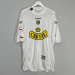 Shop 2004 COLO COLO M.FERNANDEZ #14 HOME SHIRT (L) REEBOK, classic football shirts, vintage football shirts & retro soccer jerseys at Cult Kits