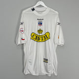 Shop 2004 COLO COLO M.FERNANDEZ #14 HOME SHIRT (L) REEBOK, classic football shirts, vintage football shirts & retro soccer jerseys at Cult Kits