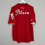 Shop 2004 INDEPENDIENTE MEDELLIN HOME SHIRT (XL) PUMA, classic football shirts, vintage football shirts & retro soccer jerseys at Cult Kits