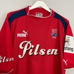 Shop 2004 INDEPENDIENTE MEDELLIN HOME SHIRT (XL) PUMA, classic football shirts, vintage football shirts & retro soccer jerseys at Cult Kits