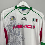 Shop 2004 MEXICO OLYMPIC AWAY SHIRT (L) ATLETICA, classic football shirts, vintage football shirts & retro soccer jerseys at Cult Kits